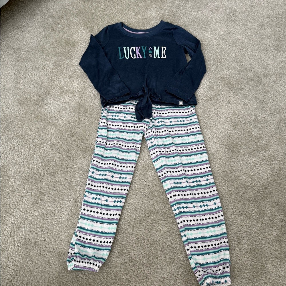 Lucky Brand st Patrick’s day pajamas-